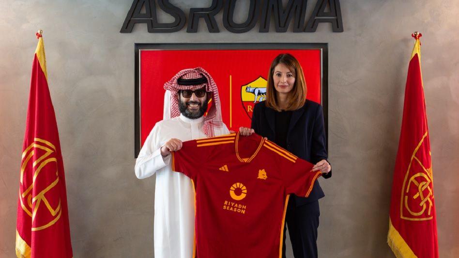 La AS Roma firma a la gran feria del entretenimiento de Arabia Saudí como patrocinador  principal