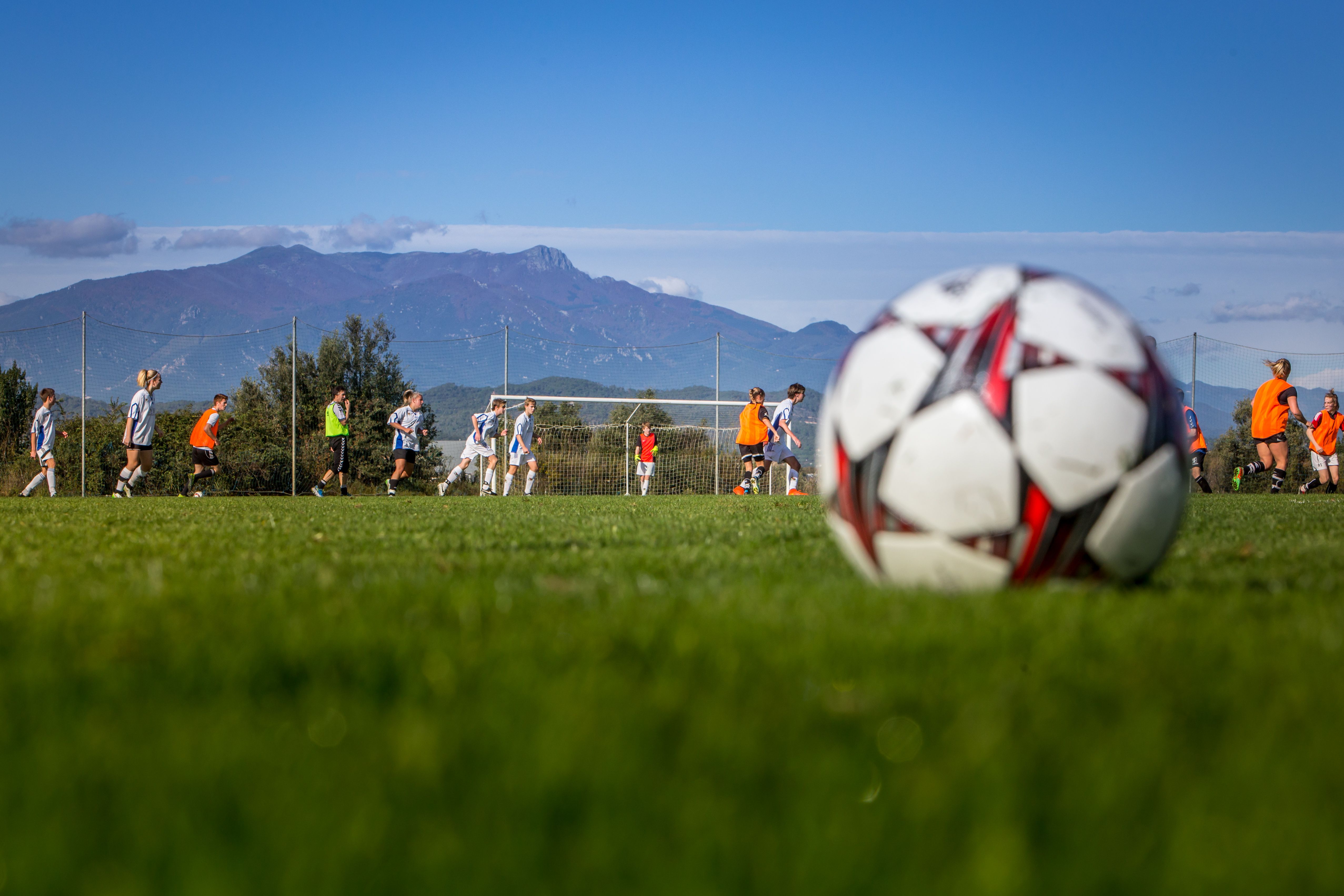 Torneo y entrenamientos de fútbol en Catalunya