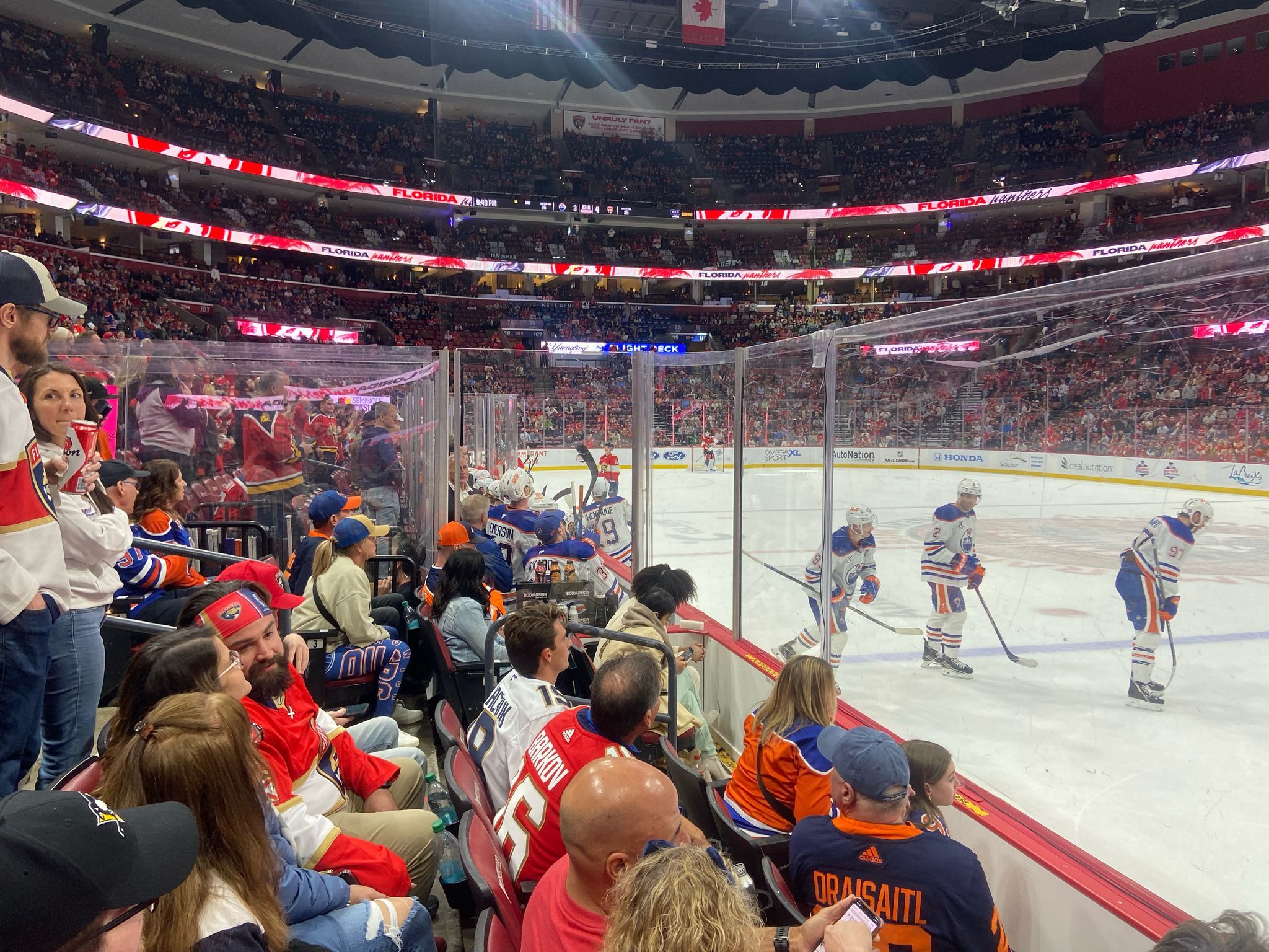 El Amerant Bank Arena es el pabellón donde los Florida Panthers juegan sus partidos