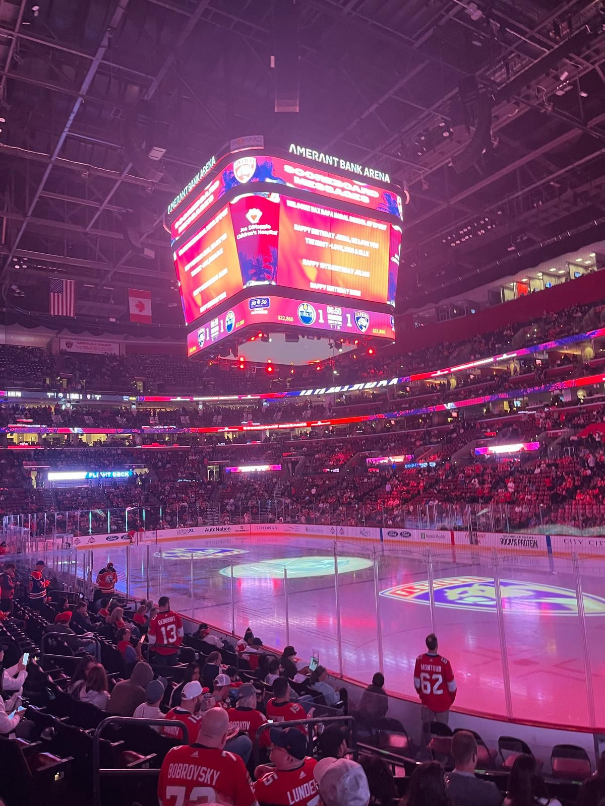 La experiencia del fan en el Amerant Bank Arena