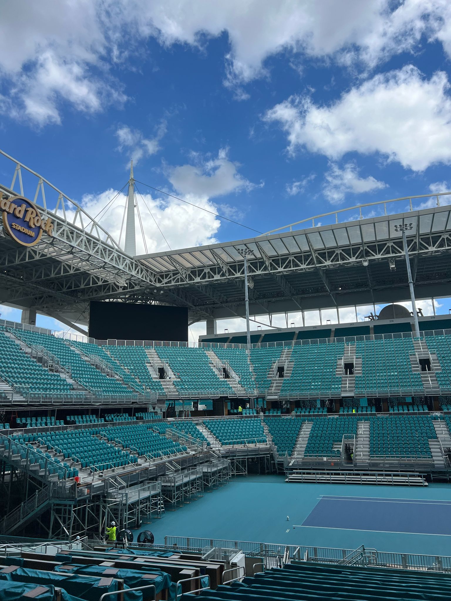 El Miami Open de Tenis se disputa en el Hard Rock Stadium desde 2019