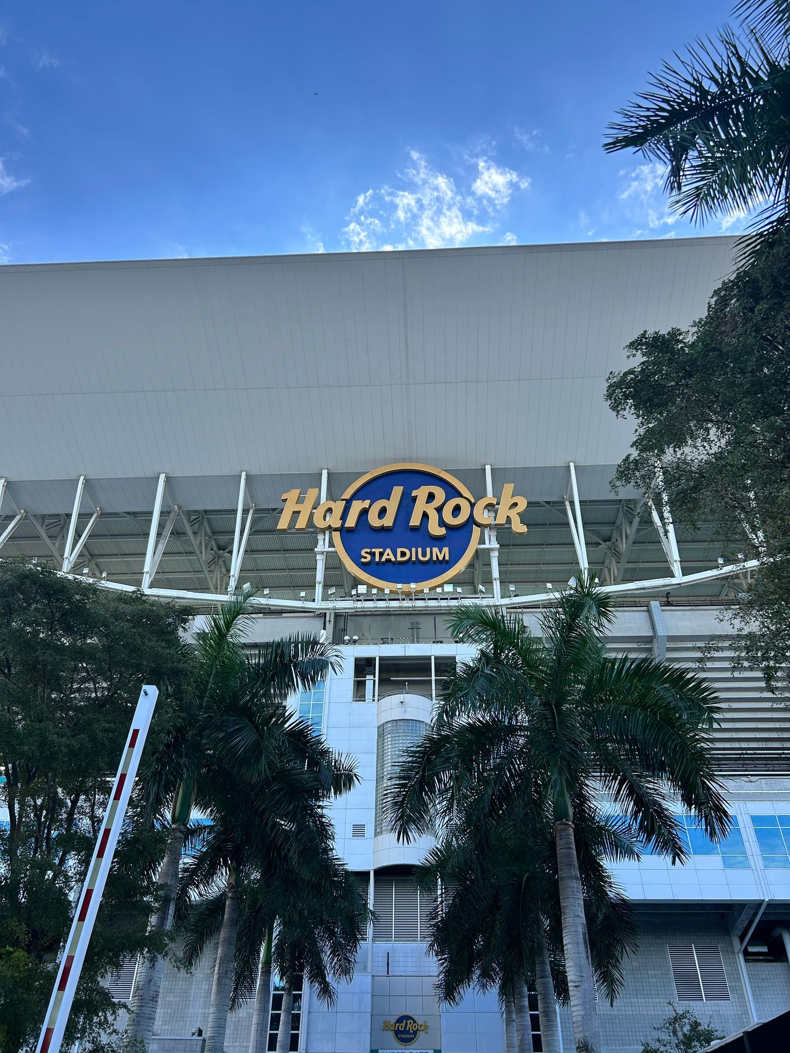 Fachada del Hard Rock Stadium